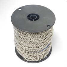 500FT Stainless Steel 10 Metal Beaded Ball Chain 10 50-51 Made in USA