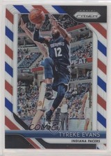 2018-19 Panini Prizm Red White & Blue Prizm Tyreke Evans #94 1u6