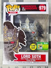 Funko Pop! Games Dungeon & Dragons LORD SOTH #979 SDCC Exclusive Sticker