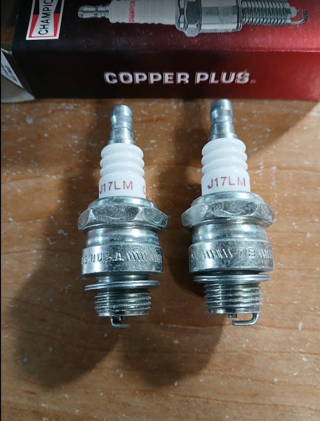 Champion Spark Plug J17LM / Champion Number 845. New, TWO PACK Free Shipping