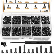 Ultimate 360 PCS Laptop Screws Assortment - Professional Tool Kit for M.2 Drives