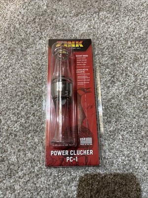 Zink Calls Power Clucker PC-1 Short Reed Goose Call, Poly, Clear Smoke - ZNK859