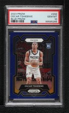 2023-24 Panini Prizm Blue Prizm 187/199 Oscar Tshiebwe #292 PSA 10 GEM MT 3hd
