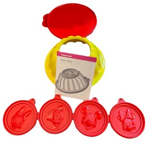 NEW Tupperware Jello Gelatin Magic Mold Disney Mickey Mouse Minnie Donald Daisy