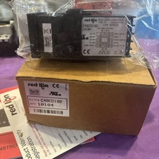 New -RED LION CONTROLS C48CD102 Panel Meter, Counter, 1/16 DIN, Dual Line, 6-dig