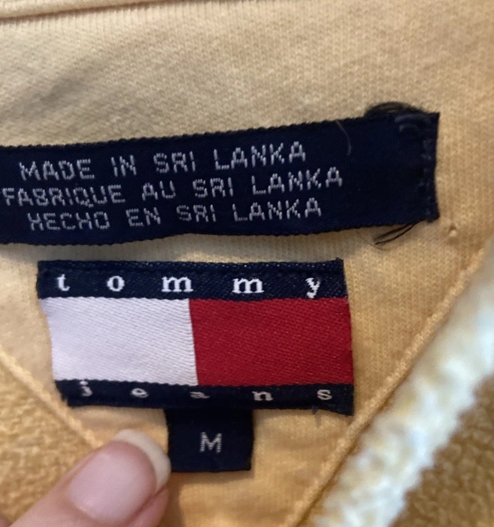 Tommy Hilfiger Women's Yellow Hoodie View 2