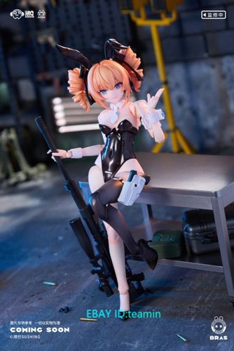 Figura Juguetes Sushing Bunny Escuadrón de Acción Rápida Leoni Escala 1/12 Regalo En Stock - Imagen 3 de 7