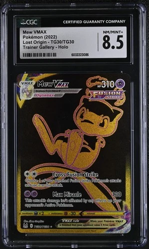CGC 8.5 Lost Origin #TG30 Mew VMAX FA 2022 Pokémon TCG Sword & Shield