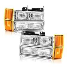 Headlights Assembly Compatible With 1994 1995 1996 1997 1998 OBS 94-98 Chevy