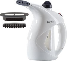 Image of Quest 42140 800W Portable Garment & Fabric Steamer/Use on Clothes, Furniture, Be
