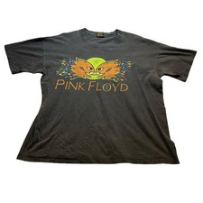 Vintage 1994 Pink Floyd Division Bell Tour T-Shirt L Brockum Faded