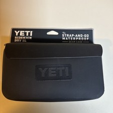 YETI Sidekick Dry 1L Strap and Go Waterproof Gear Case Black Pouch Only
