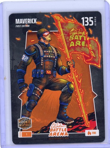 2026 Bo Jackson Battle Arena MAVERICK #1 COOPER FLAGG RC 1st Edition Fire Rookie
