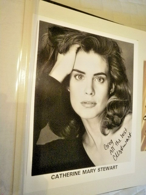 Catherine Mary Stewart Signed 8x10