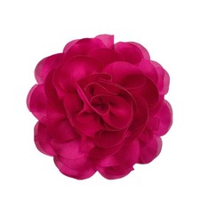 Camellia Flower Large Brooch Lapel Pins Handmade Big Fabric Rose Flower Brooches