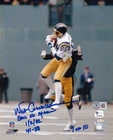 Wes Chandler Signed Chargers 8x10 Photo BAS COA w/ Epic in Miami Stats #d Auto'd