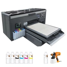A3 Flatbed DTG Printer with for Epson 4720 Printhead Manual/Automatic Printer 