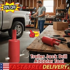 Trailer jacked drills bit adapter tool, suitable for 1-inch handle screw cars