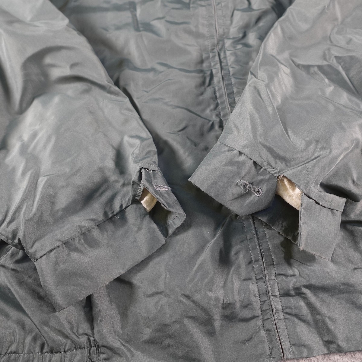 Vintage 50s McGregor Anti Freeze Jacket Mens 46 Green Nylon Made