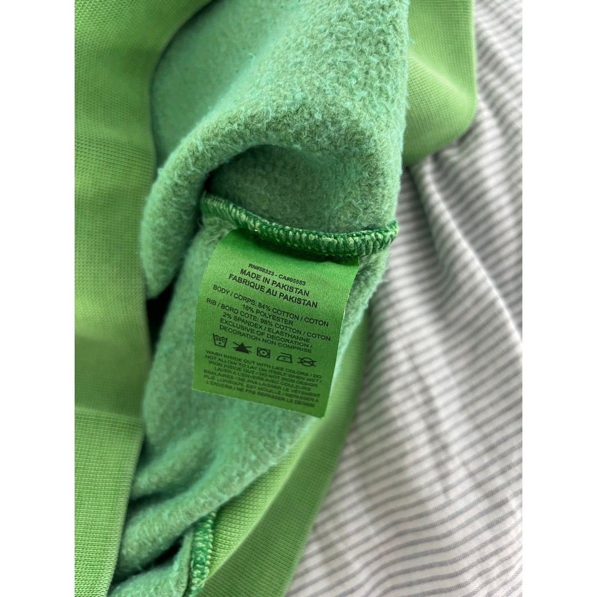Nigo x Nike Crewneck Sweatshirt - Size Large - Green - NEW