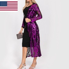 Women's Sparkling Summer Hoodie Shiny Evening Dress
