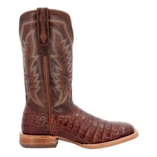 Durango Prca Collection Caiman Embroidered Square Toe Pull On Cowboy  Mens Size