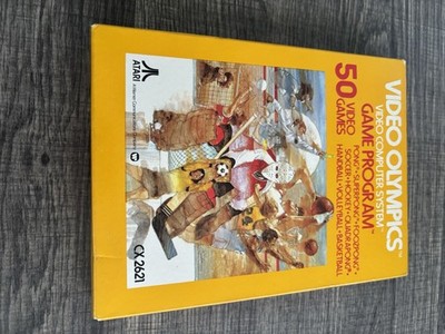 Video Olympics Gatefold (for Atari 2600) Sealed No Plastic