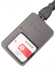 Sony OEM NP-BG1 Battery BC-CSG Charger for Sony Cyber-shot DSC-H90, H70, HX5,HX7