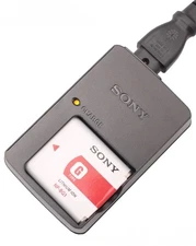Sony OEM NP-BG1 Battery+BC-CSG Charger for Sony Cyber-shot DSC-H90, H70, HX5,HX7