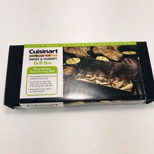 Cuisinart Smoke & Humidity Grill Box  BBQ Hickory Apple wood Mesquite Flavoring