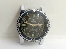 Orologio Vintage Ottime Condizioni MORTIMA DATOMATIC DIVER NERO Quadrante 24h
