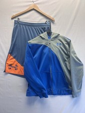 Under Armour Youth XL Lot Of 2 Shorts  Full Zip Hoodie