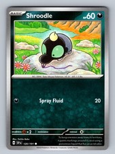 Shroodle 120/191 Common SV08: Surging Sparks NM - LP Pokemon TCG