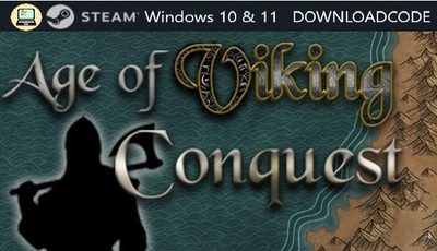 NEU PC Computer Spiel Age of Viking Conquest für Windows 10 11 STEAM Downloadkey