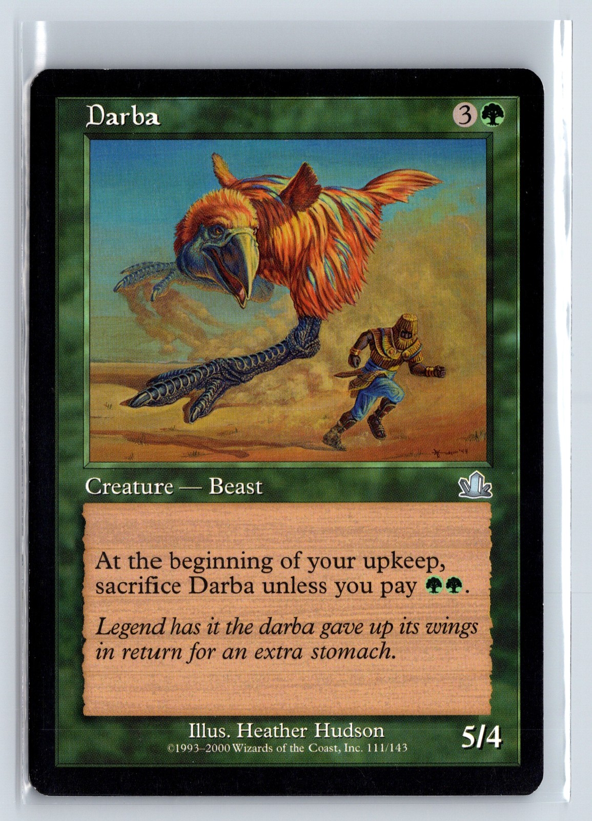 (2x) DARBA – MTG Magic the Gathering Card – Prophecy – Uncommon