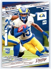 2021 Panini Chronicles Prestige #222 Tutu Atwell Prestige Rookies Update