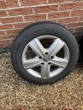 VW Transporter T5 Alloy Wheels and Tyres Set of 4 17"