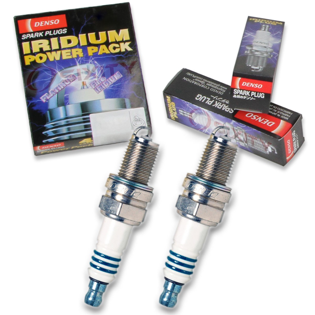 2 pc Denso Iridium Power Spark Plug for Ducati Hypermotard 1100 2008 Tune Up al