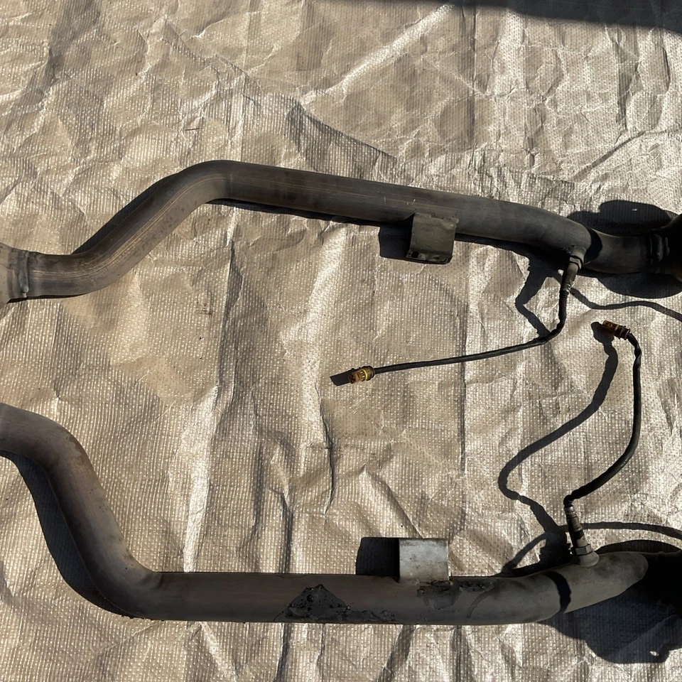 梅赛德斯 W219 CLS550 E550 发动机左右排气管 2 件套原始设备制造商 — 第 3/4 张图片