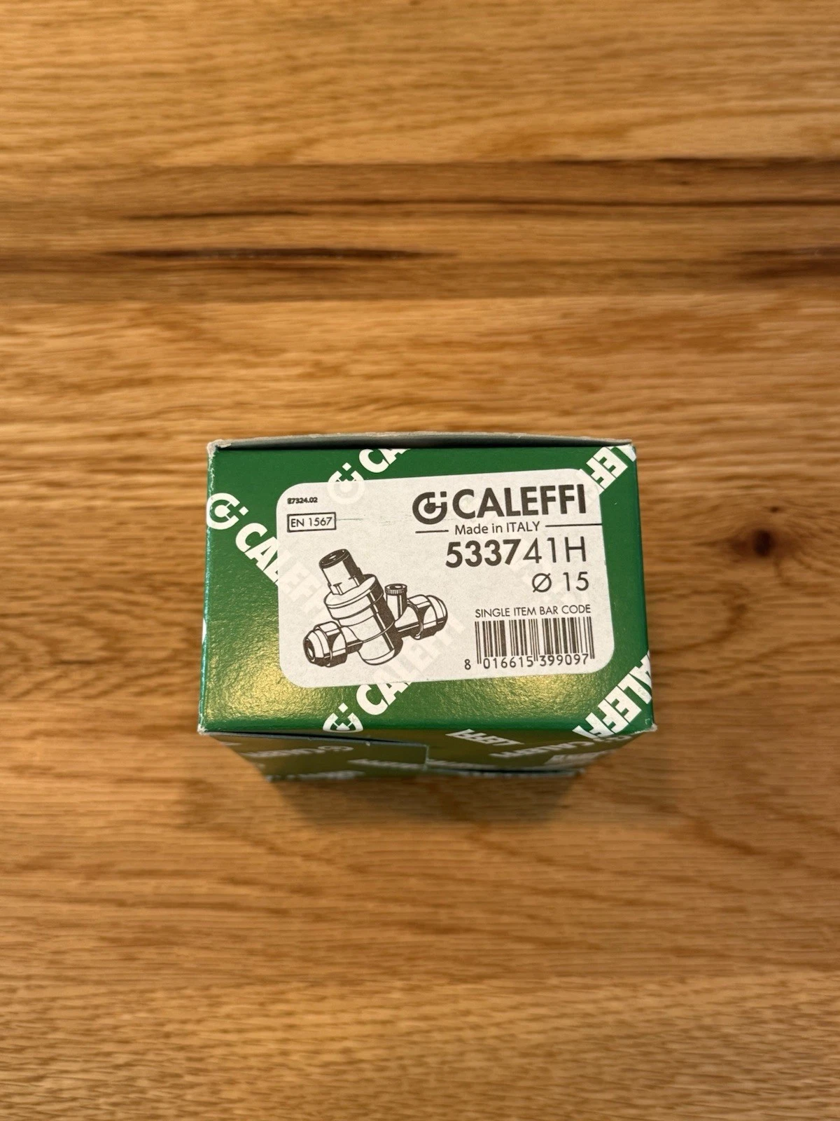 Altecnic Caleffi 533741H Pressure Reducing Valve 15mm - Brand New Boxed