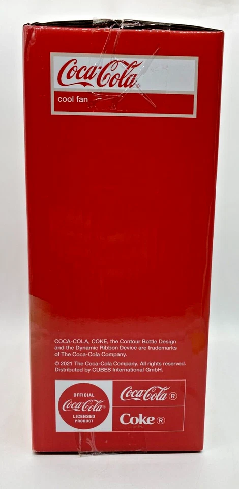 CUBES CoolFan Coca-Cola - Ventilator - Vintage - 26cm Durchmesser - NEU & OVP - Bild 4 von 4