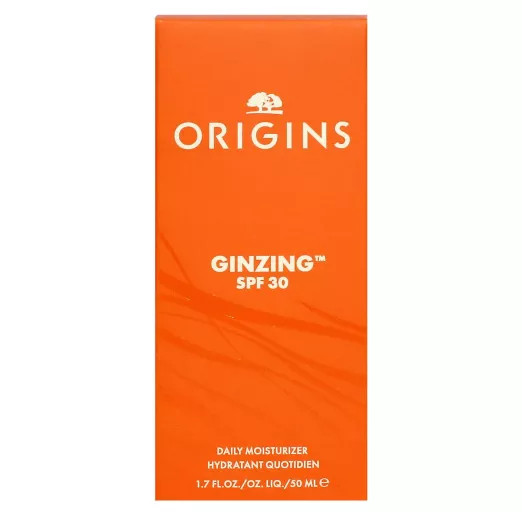 Ginzing SPF30 hydratant quotidien 50ml creme solaire visage éclat
