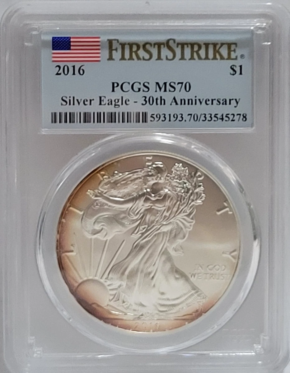 PCGS Certified MS 70 Graded 2016 Silver Bullion Coins for sale | eBay