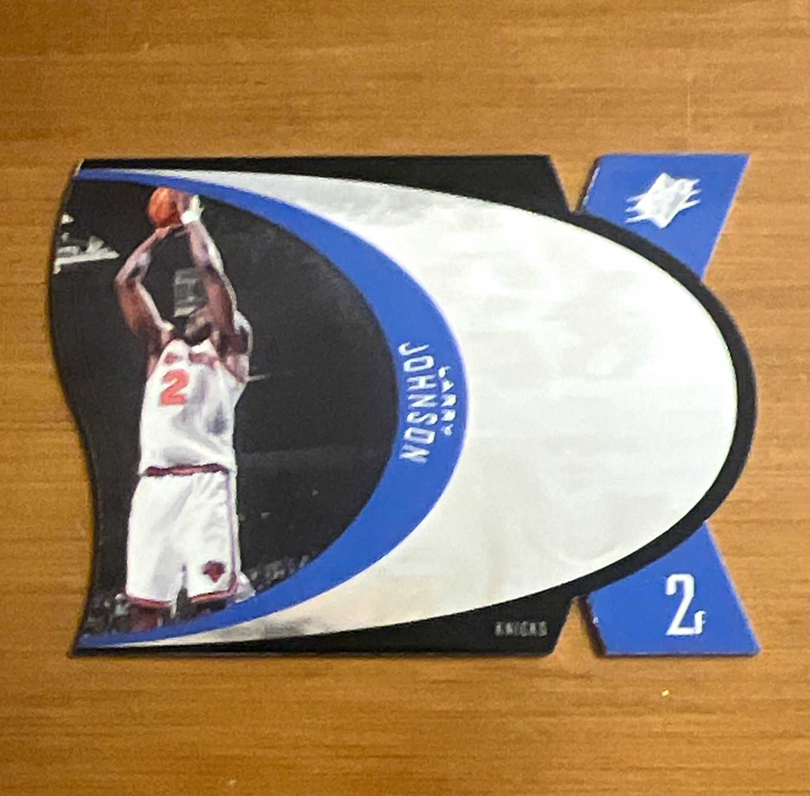 Upper Deck 1997 SPx Larry Johnson New York Knicks Die-Cut #SPX33