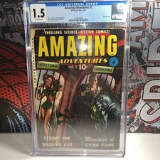 Amazing Adventures #2 Pre-Code Horror Golden Age Ziff-Davis Comic Alex Schomburg