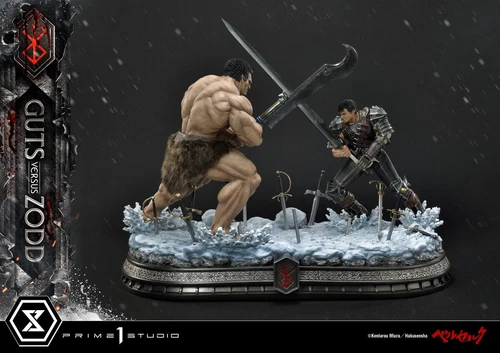 Prime 1 Studio GUTS VERSUS ZODD DELUXE VER BERSERK Resin Figure Statue L65CM - Bild 6 von 13