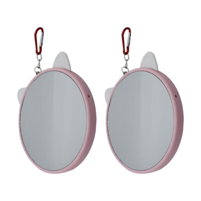 2 Pcs Papageienspiegel Seilenspielzeug Dekoratives tendance Sittichspielzeug
