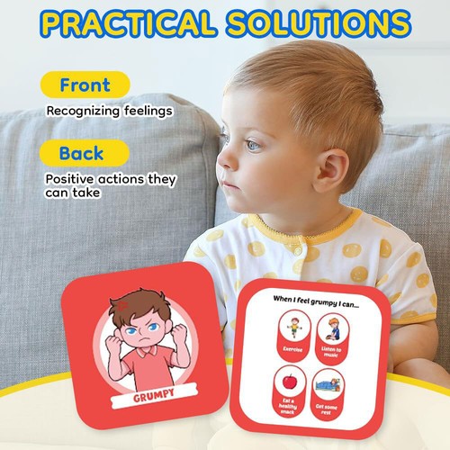 A Visual Feelings Chart Children's Feelings and Emotions Book Gift SW - Picture 5 of 15