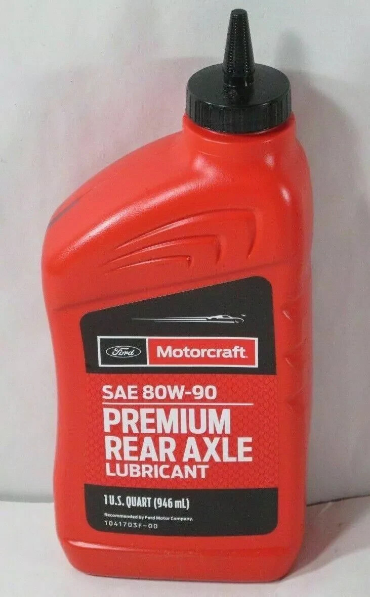 3 Quarts Motorcraft Ford Fluid XY-80W90-QL SAE 80W-90 Premium Rear Axle Gear Oil