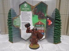Heroscape Custom Rog the Red Double Sided Card  Figure w/ Sleeve Ullar